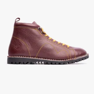 1961 MOD Mens Leather Boots Oxblood