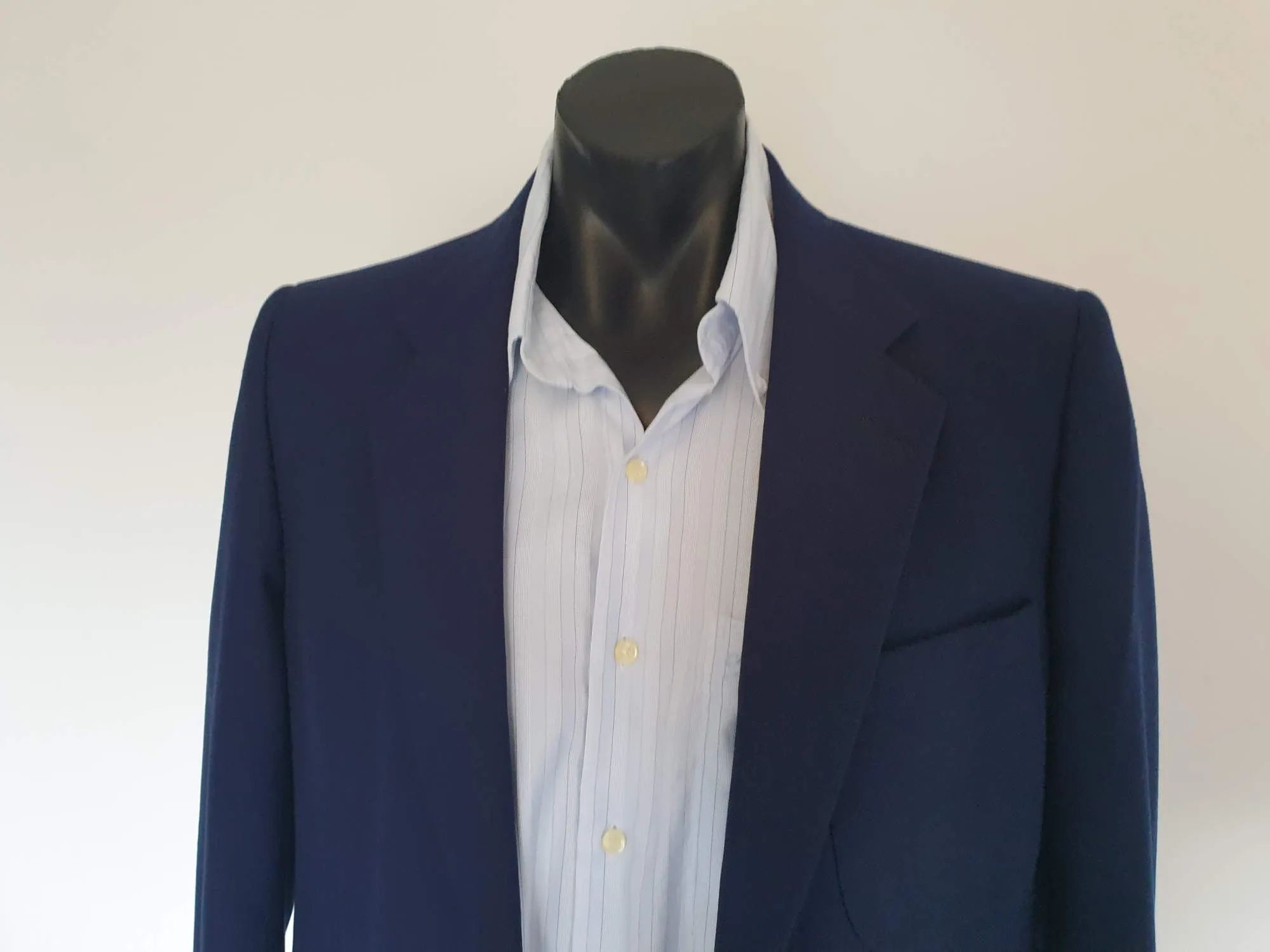 1970s Navy Blazer for Myer Men's Store - Chest 107 cm