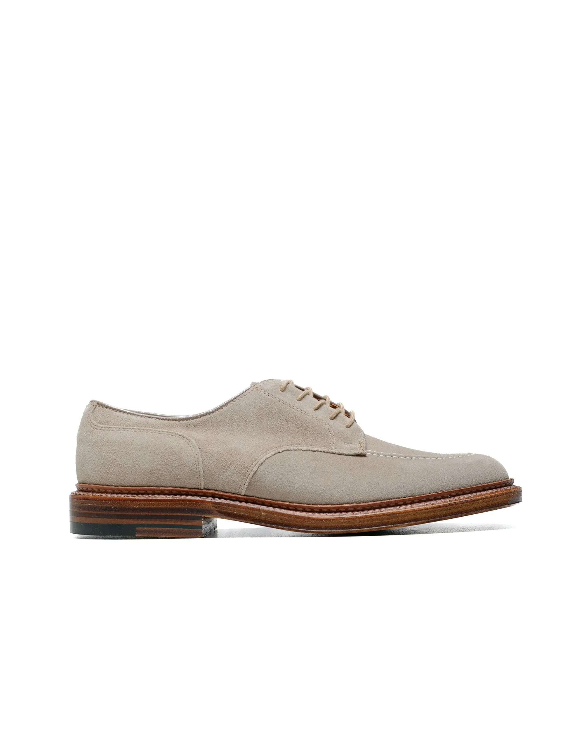 Alden Mocc Toe Blucher Milkshake Suede 24088