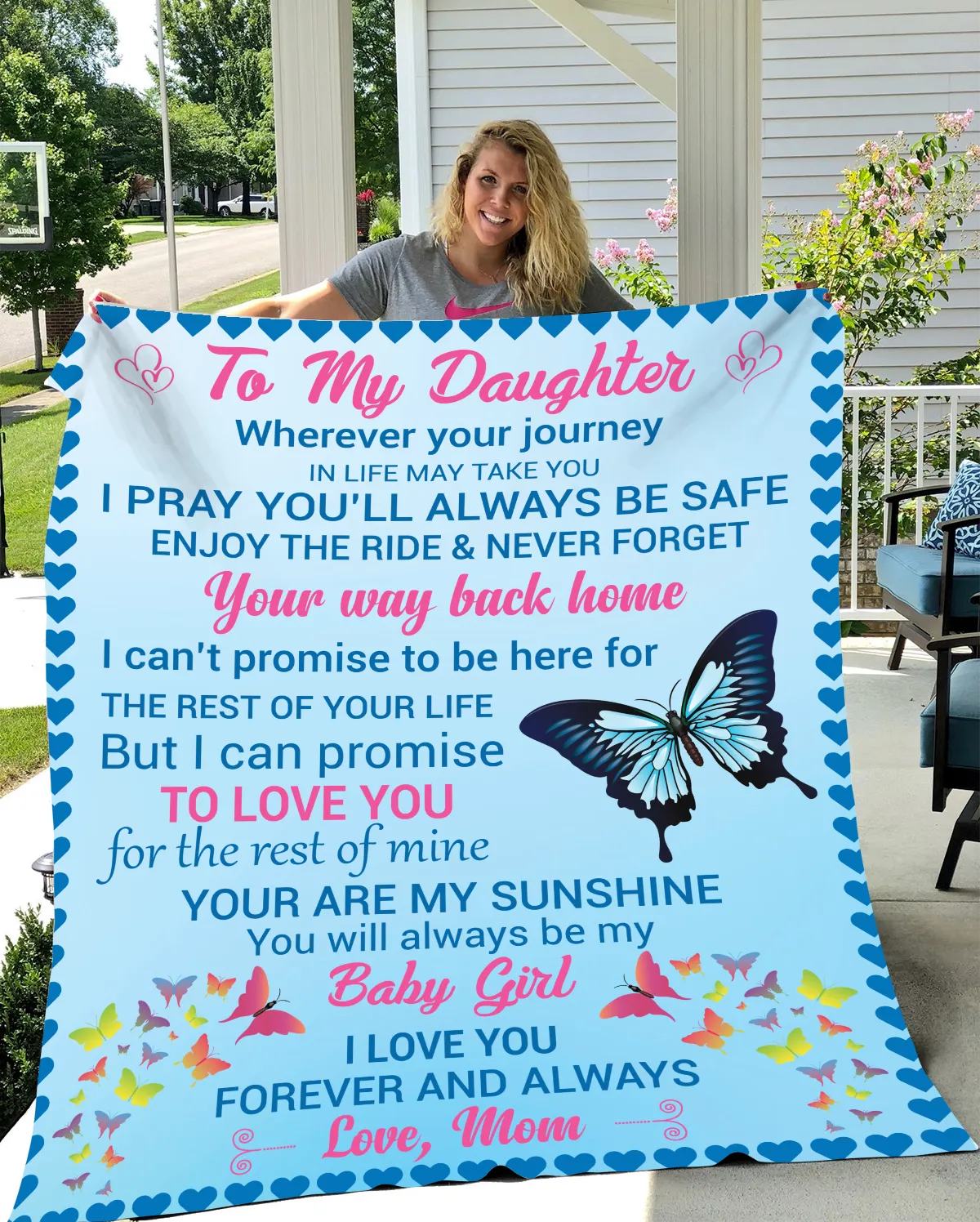 Baby Girl Blanket (50X60)