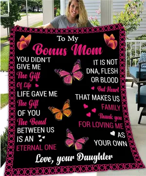 Bonus Mom Blanket from Daughter