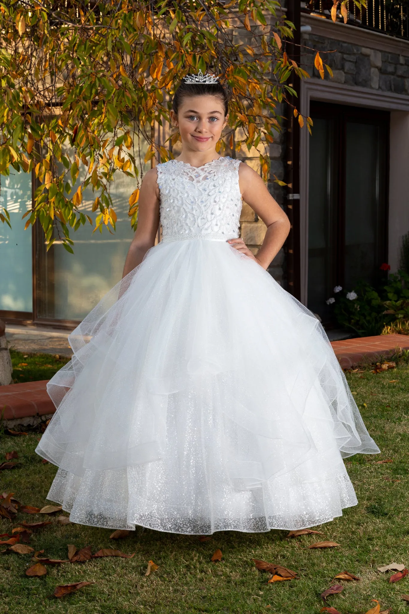 Charming Elegance Girls Formal Dress