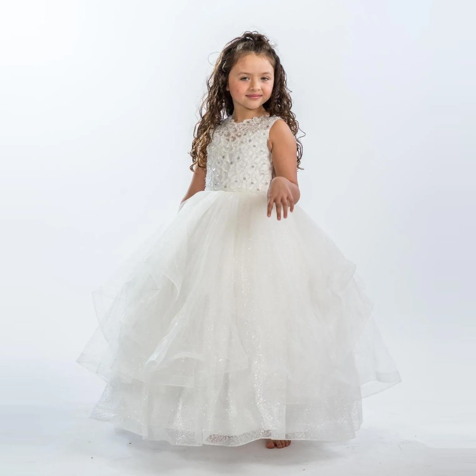 Charming Elegance Girls Formal Dress