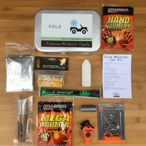 Cold Weather Car Emergency Kit