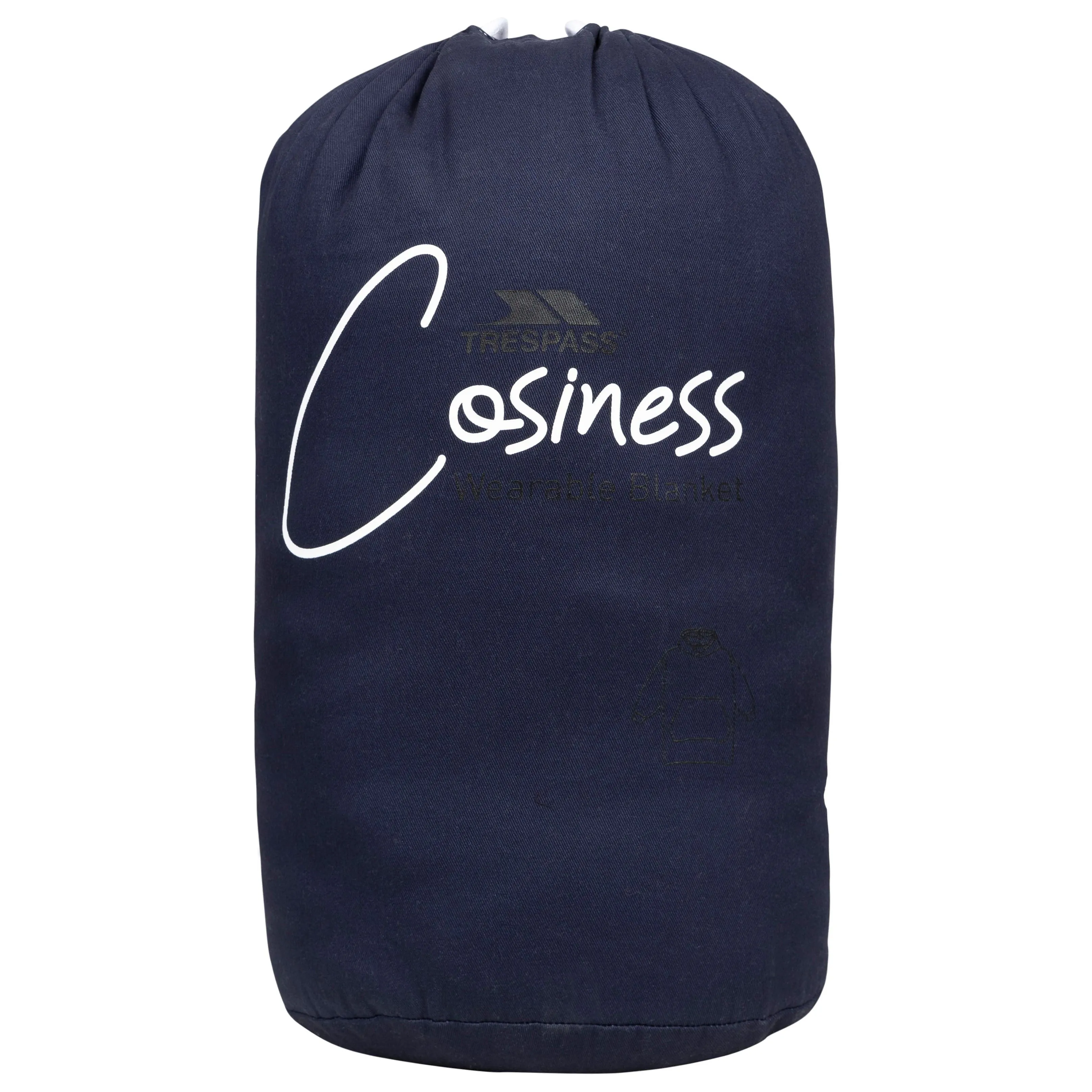 Cosiness Adults Oversized Blanket Hoodie in Navy