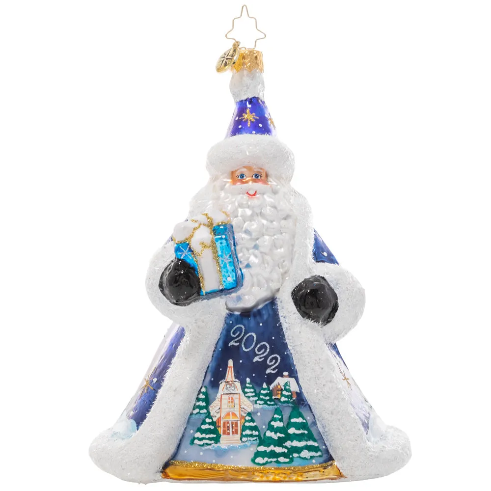 CR, Midnight Elegance 2022 Santa, 1021157, Radko