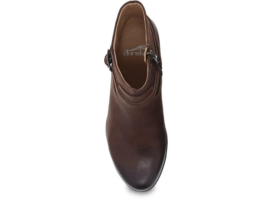 Dansko Cagney Brown Burnished Suede 3217-532300