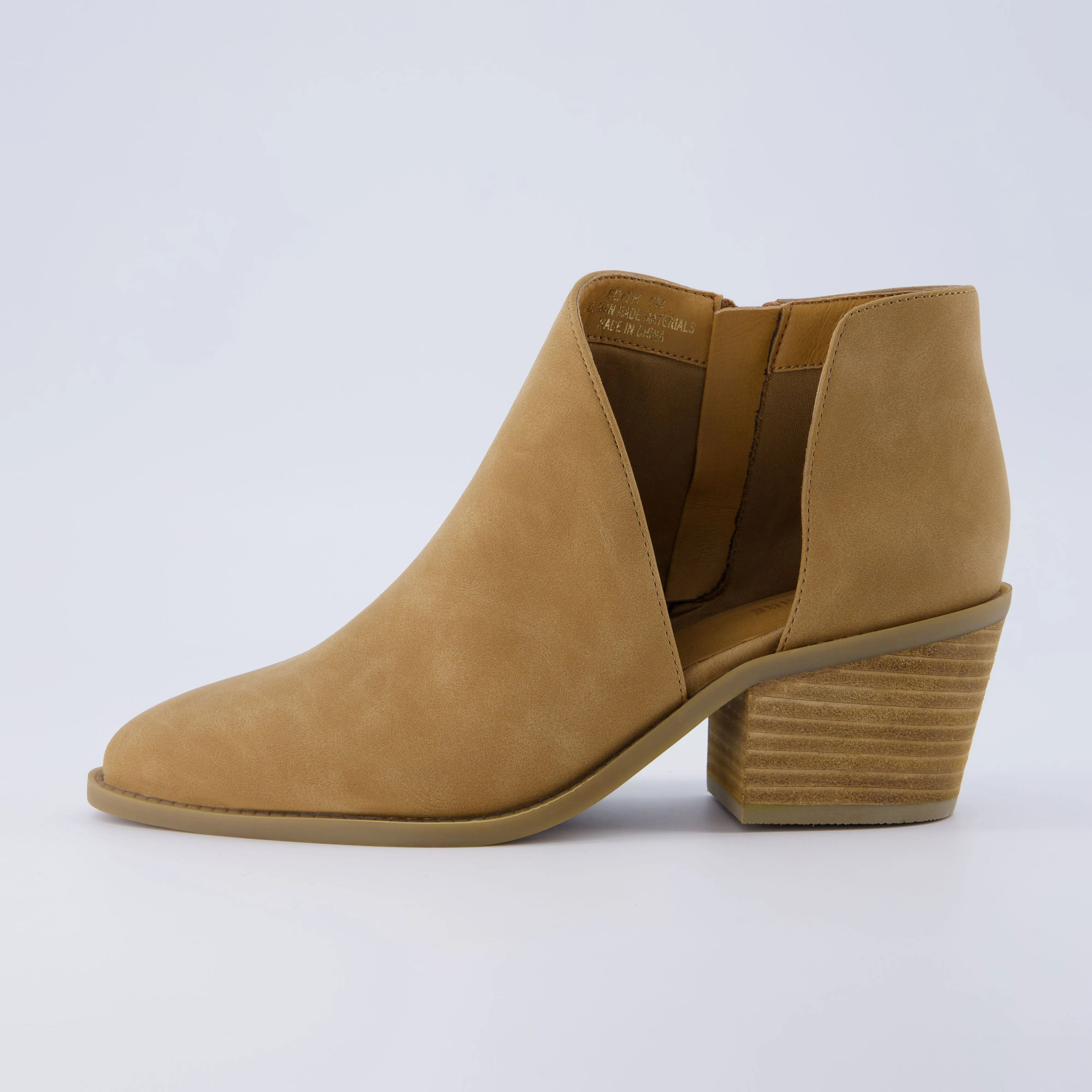 Edith Cut Out Ankle Bootie