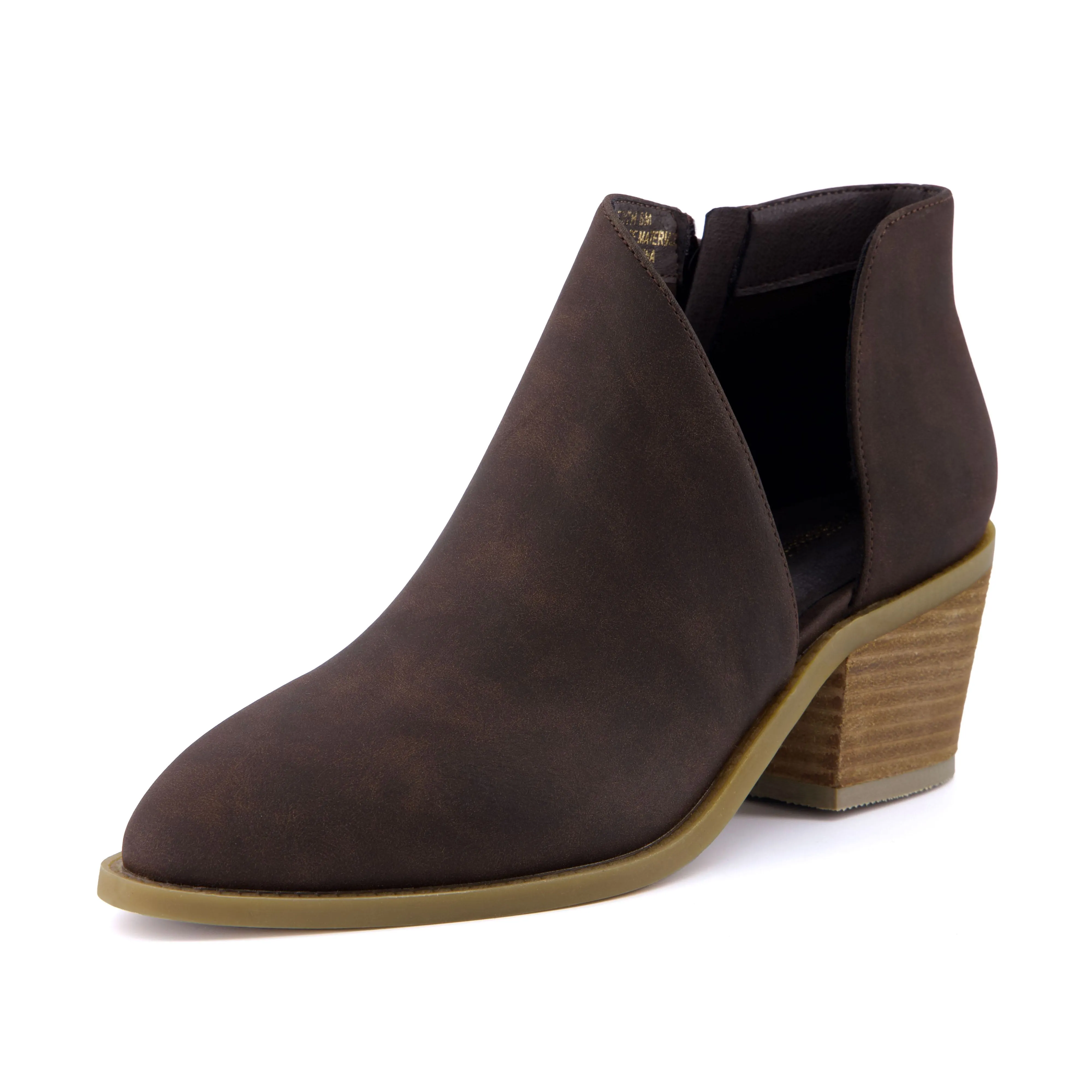 Edith Cut Out Ankle Bootie