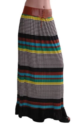 Ellie Multicoloured Maxi Skirt