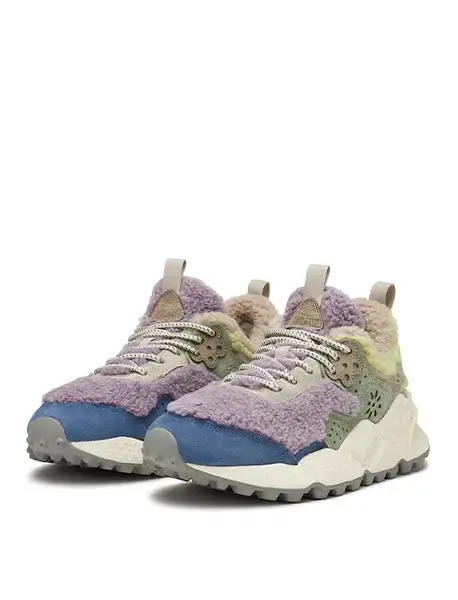 Flower Mountain Kotetsu Trainers Violet / Lime