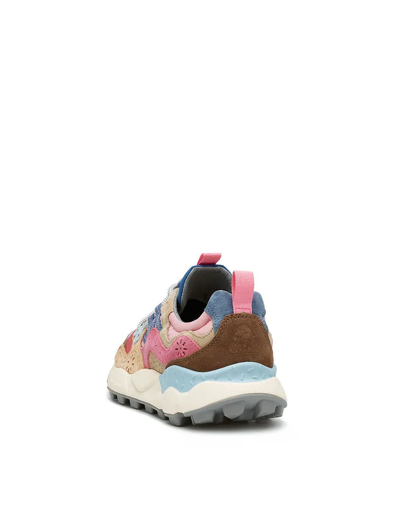 Flower Mountain Womens Yamano 3 Suede / Nylon Pink / Multi