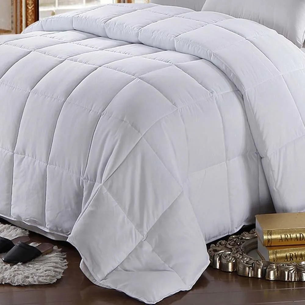 Goose Down Feathers Comforter Hypoallergenic Duvet Insert