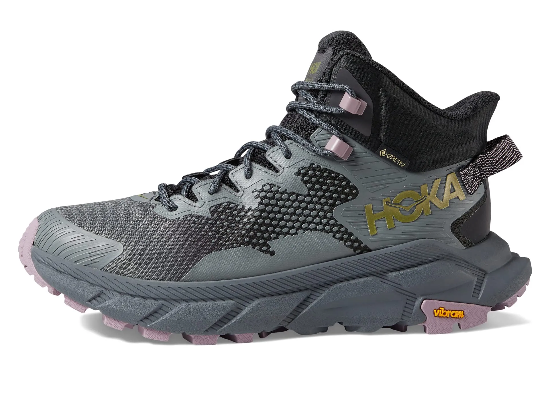 Hoka Trail Code Gore-Tex Hiking Boots, Gray