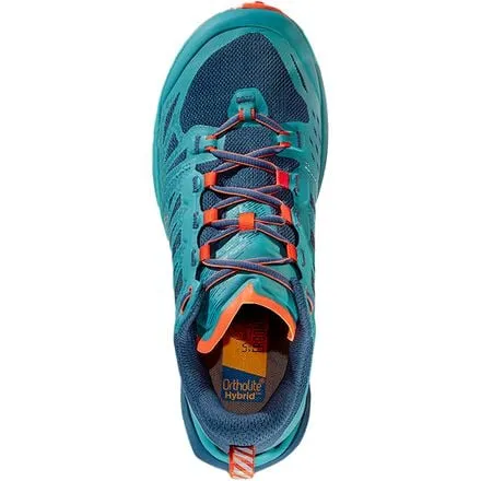 Jackal II GTX Women's La Sportiva Trail Running Shoe, Storm Blue/Lagoon