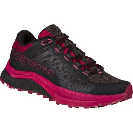 Karacal Trail Running Shoes - Women's La Sportiva, Black/Red Plum