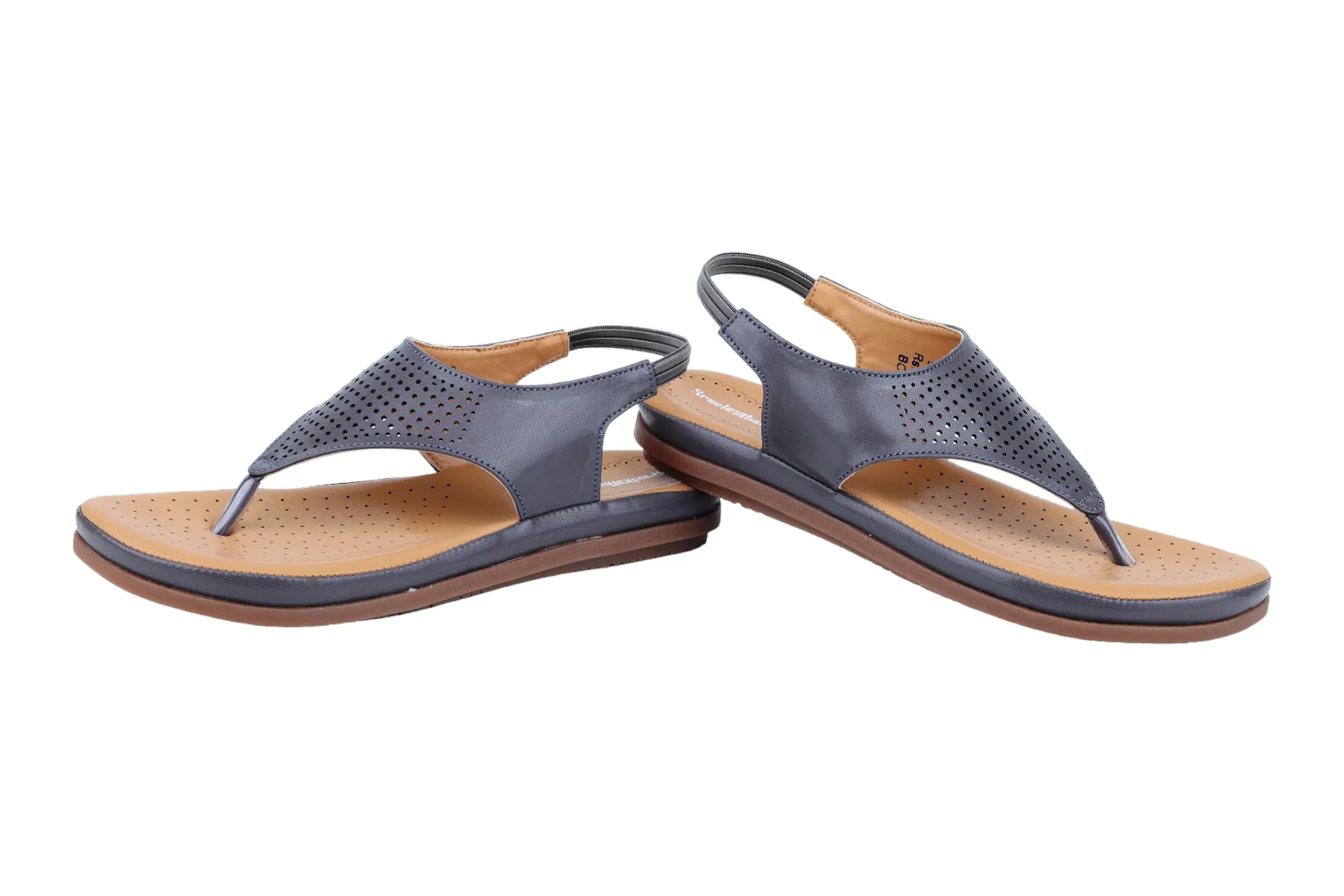 Ladies Flat Comfort Sandal 91445