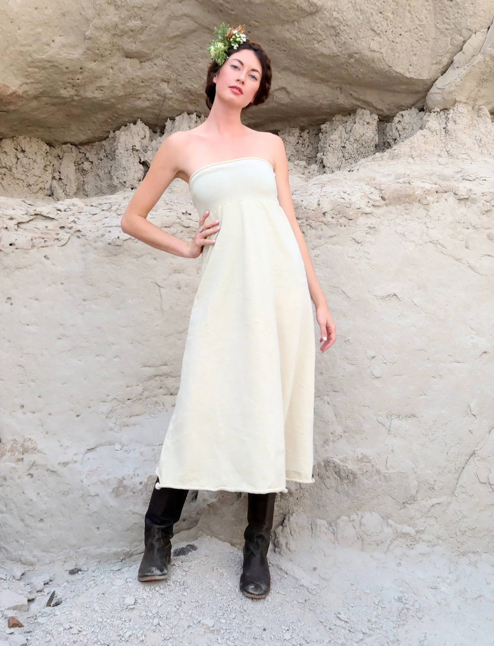 ORGANIC WOOL Simplicity Long Skirt