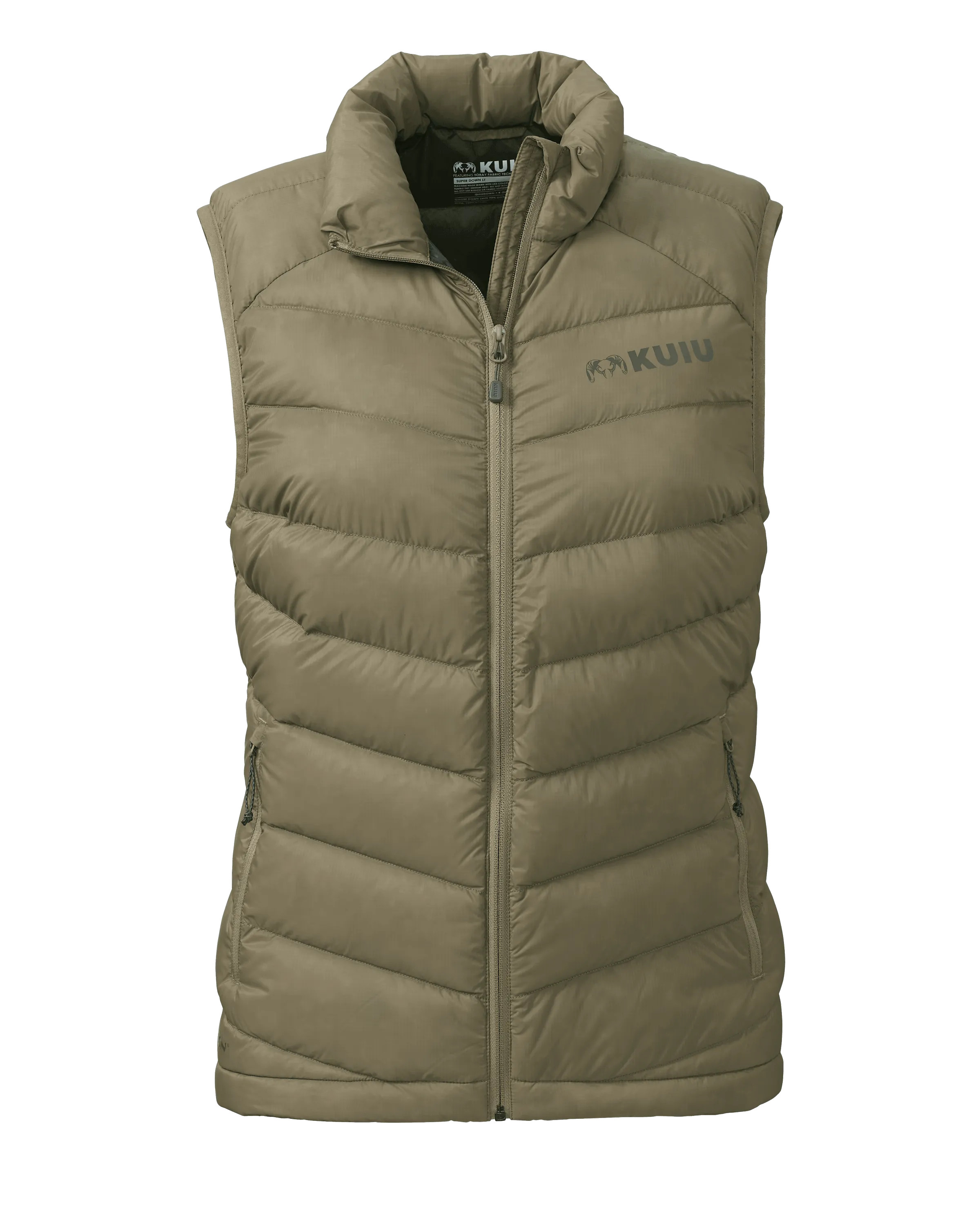 Outlet Women's Super Down LT Vest | Khaki