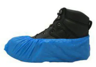 Polyproplyene Shoe Covers Blue XL  100pk