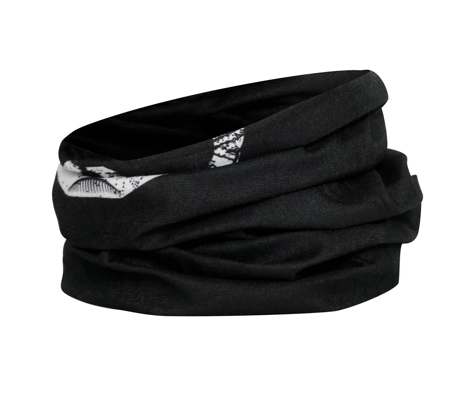 Rothco Multi-Use Neck Gaiter and Face Covering Tactical Wrap - Skull Print