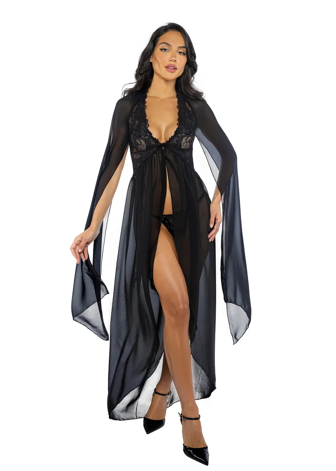 Smoldering Maxi Lounge Robe