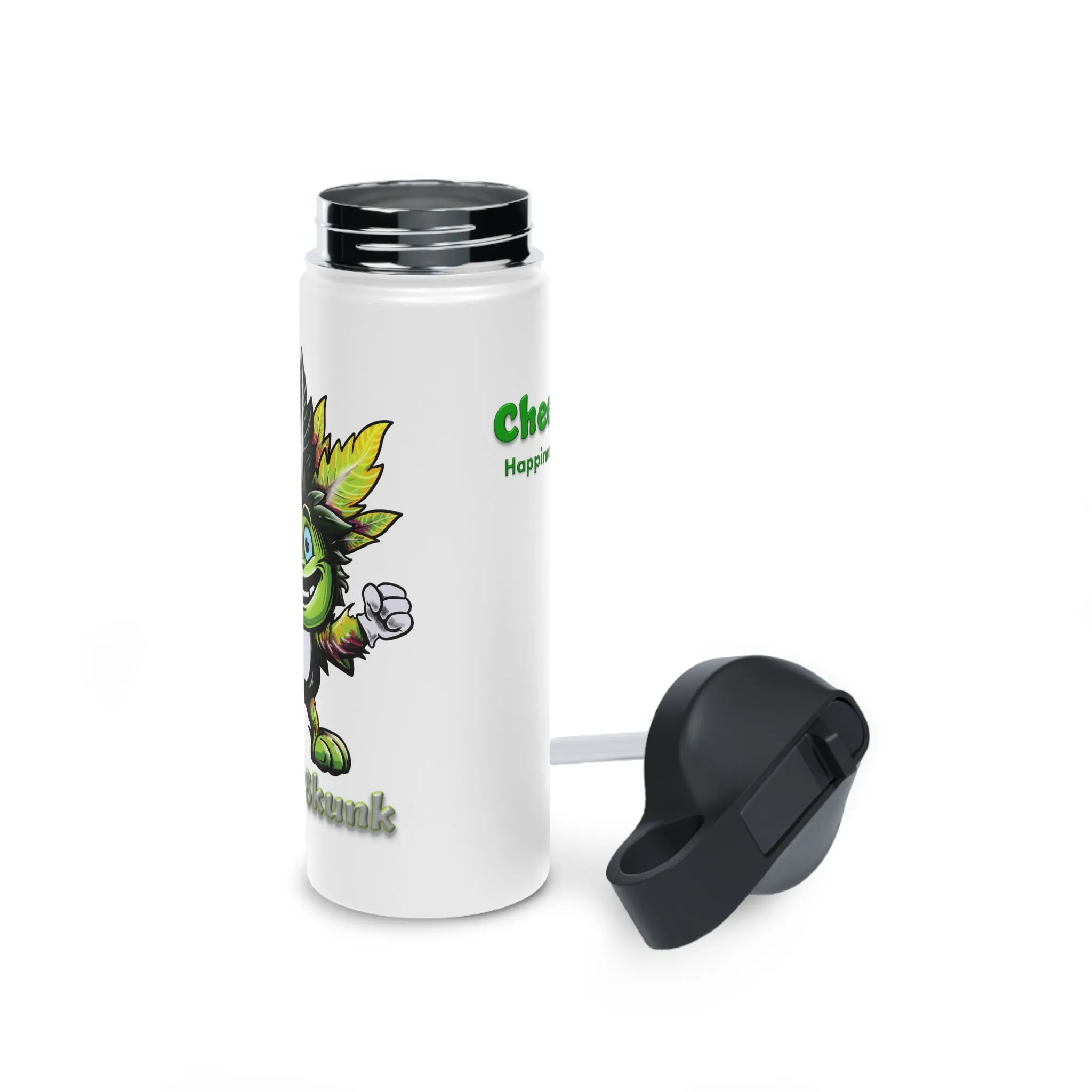 Water Bottle Stainless Steel - SuperSkunk