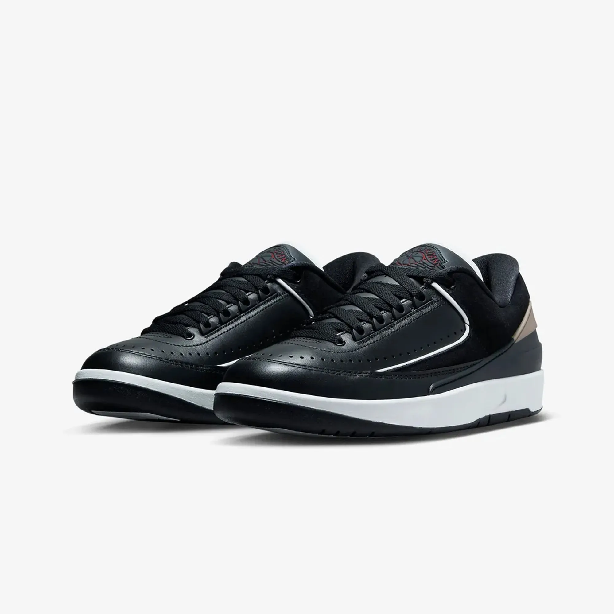 WMN'S AIR JORDAN 2 RETRO LOW 'BLACK/VARSITY RED'