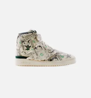 X Jeremy Scott Forum Wings 1.0 Money Mens Lifestyle Shoe - Off white/Green/Multi  Limit One Per Customer